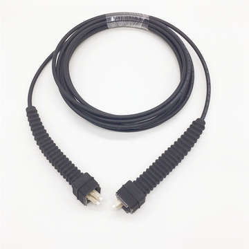 Outdoor NSN Boot Duplex LC Fiber Optic Cable Jumper Patch Cord For NOKIA