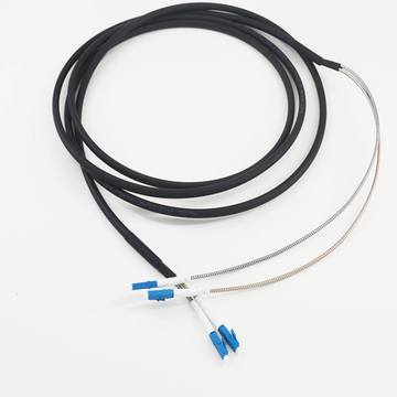 Outdoor CPRI armored branch fiber optic cable CPRI duplex patch cords with LC for telecom