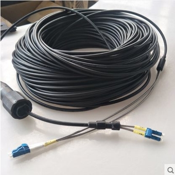 Waterproof outdoor patch cord GYFJH /ODLC/PDLC- LC optic fiber patch cable