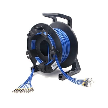 Portable Field Deployable Tactical Fiber Cable Reel 500m