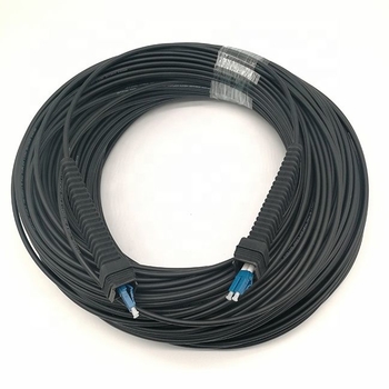 Outdoor NSN Boot Duplex LC Fiber Optic Cable Jumper Patch Cord For NOKIA